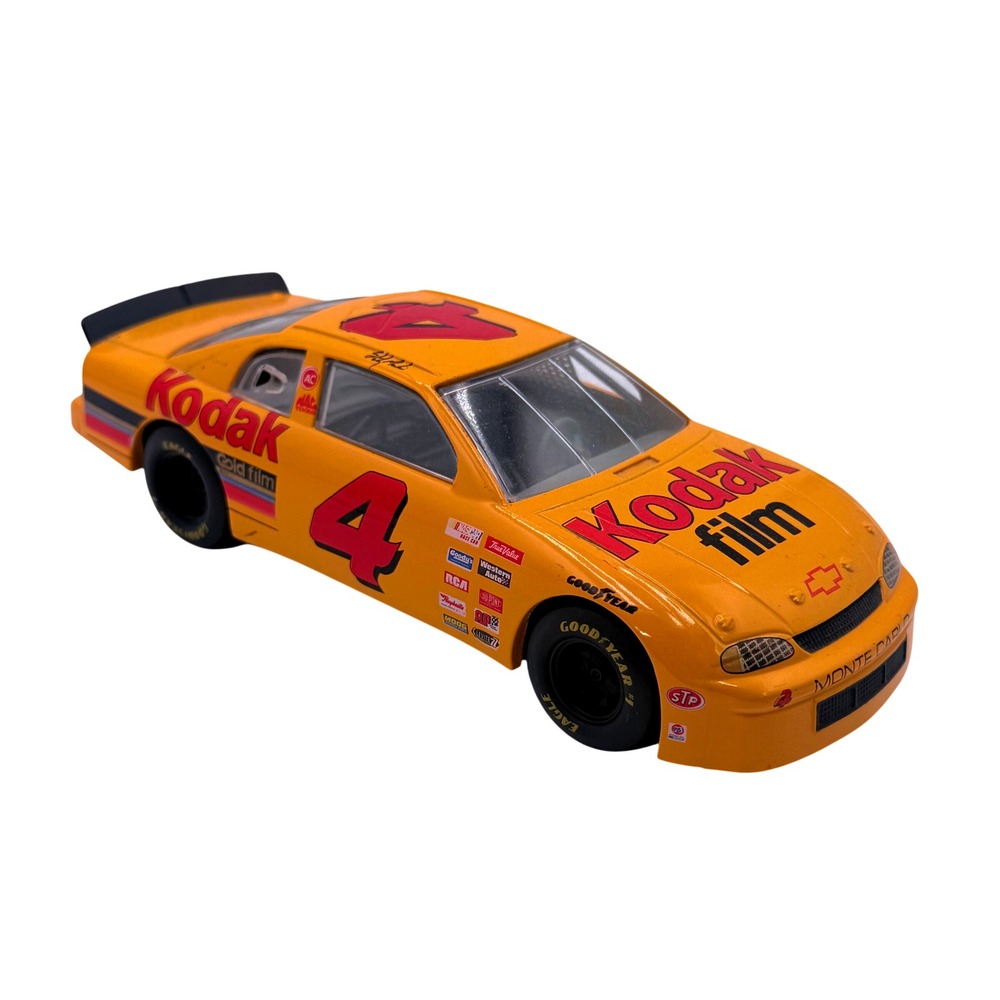 Kodak #4 Chevrolet Monte Carlo 1:24 Scale Diecast NASCAR Stock Car Yellow Racing